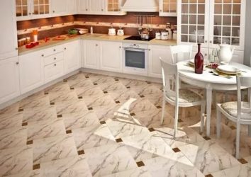 Какое покрытие лучше для кухни на пол?