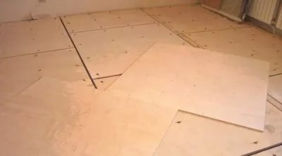 Оргалит под линолеум на бетонный пол