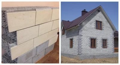 Чем отделать керамзитобетонные блоки фасад?