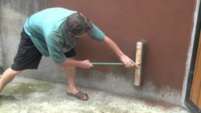 Краска для бетонных стен на улице