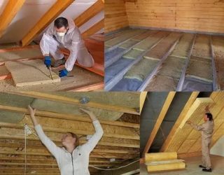 Чем лучше утеплить крышу деревянного дома?