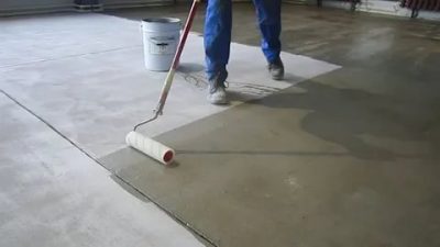 Грунтовка для бетонного пола от пыли