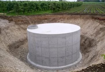 Бетонные резервуары для воды подземные