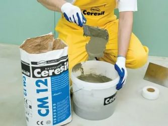 Как приготовить цементный раствор для укладки плитки?