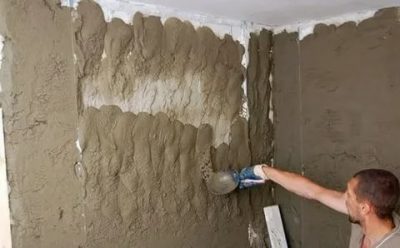 Каким раствором лучше штукатурить стены внутри дома?