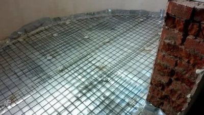 Какую сетку использовать для бетонной стяжки?