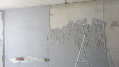 Чем шпаклевать бетонные стены под обои?