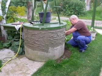 Обустройство колодца из бетонных колец для воды