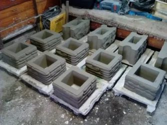 Формы для бетонных изделий своими руками