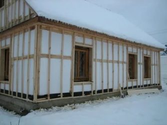 Утепление деревянного дома пенополистиролом снаружи