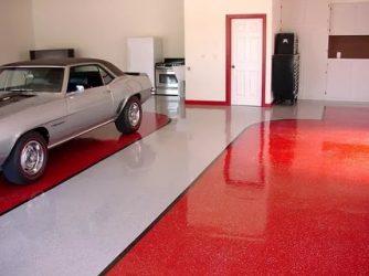 Полимерное покрытие для бетонного пола в гараже