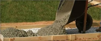 Цементно песчаная смесь для фундамента