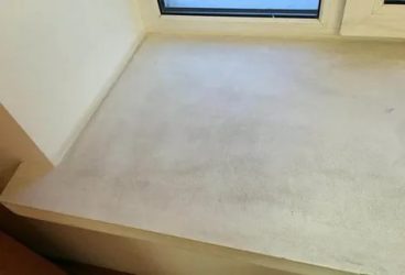 Как покрасить подоконник из бетона?