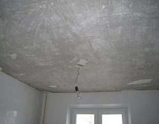 Как подготовить бетонный потолок под покраску?