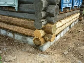Как раньше делали фундамент для деревянного дома?