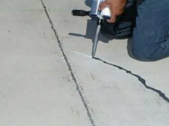 Трещины в бетонном полу как устранить?