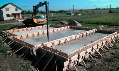 Виды бетонных работ в строительстве