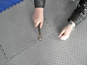 Покрытие на бетонный пол резиновая основа