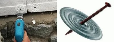 Чем крепить пенопласт к бетону?