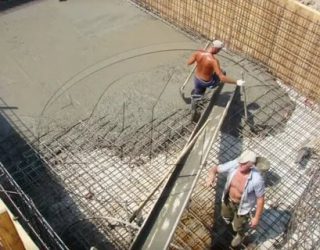 Как залить бассейн из бетона?