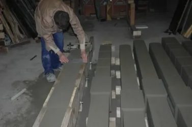 Форма для бетонных столбов своими руками