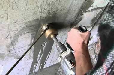 Чем просверлить дырку в бетоне?