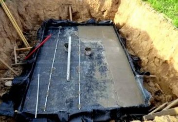 Как правильно залить погреб из бетона?