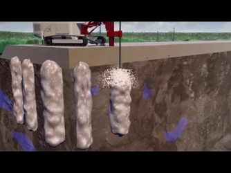 Закрепление грунтов инъекцией цементных растворов