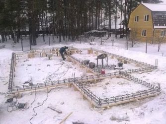 Можно ли строить фундамент зимой?