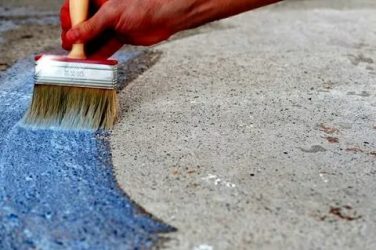 Краска для бетонных дорожек на улице