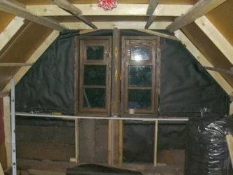 Как утеплить фронтон деревянного дома?