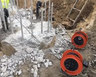 Проверка сплошности бетона буронабивных свай