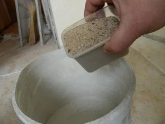 Какой песок использовать для штукатурки стен?