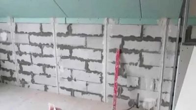 Чем выровнять стены из газобетона?