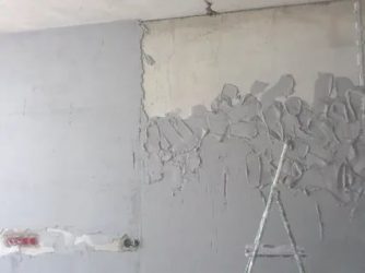 Покраска бетонной стены без шпаклевки
