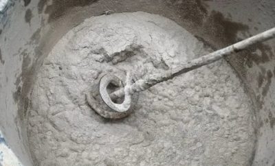 Как правильно замесить цементный раствор?