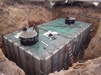 Бетонные резервуары для воды подземные
