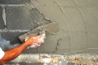 Штукатурка бетонных стен цементно песчаным раствором