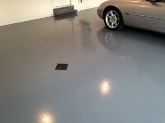 Эпоксидное покрытие для бетонного пола гаража