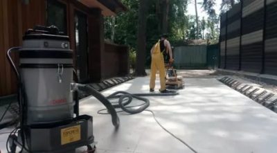 Промышленный пылесос для бетонной пыли в аренду