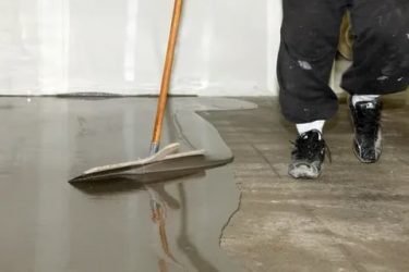 Жидкий пол для выравнивания бетонного пола