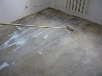 Грунтовка для бетонного пола под плитку