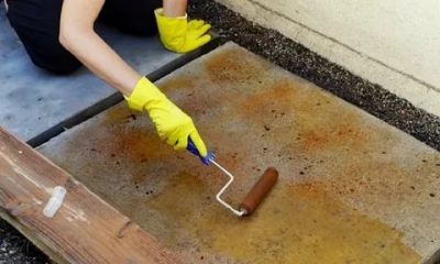 Можно ли покрасить бетонную дорожку на улице?