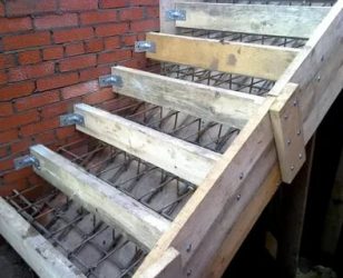 Изготовление бетонной лестницы своими руками