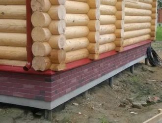 Как заделать свайный фундамент для деревянного дома?