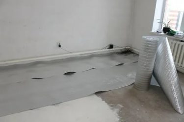 Пенофол под линолеум на бетонный пол