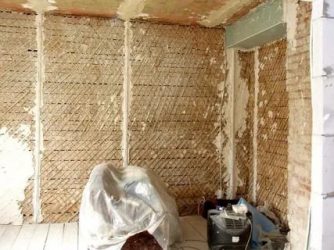 Каким раствором штукатурить стены внутри дома?