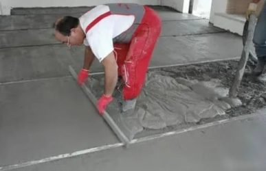 Как зажелезнить бетонный пол в гараже?