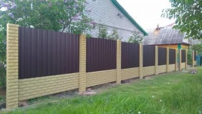 Какой забор лучше бетонный или из профнастила?