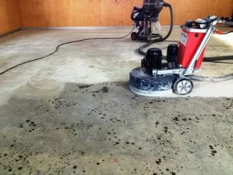 Как правильно шлифовать бетонный пол?